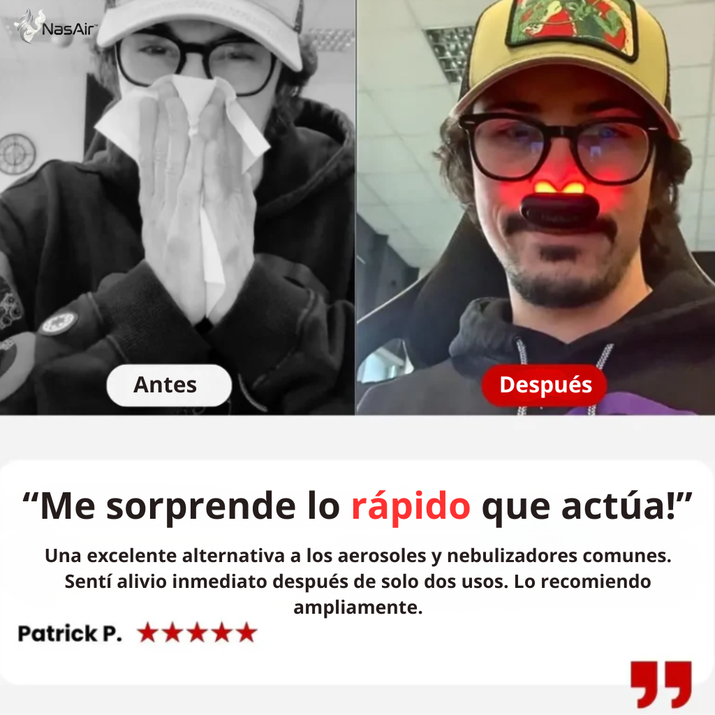 Terapia Nasal NasAir™ [Alívio rápido e natural]