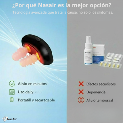 Terapia Nasal NasAir™ [Alívio rápido e natural]